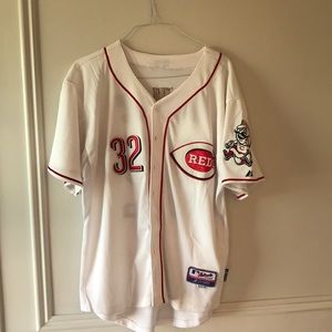 Reds (Bruce) baseball jersey